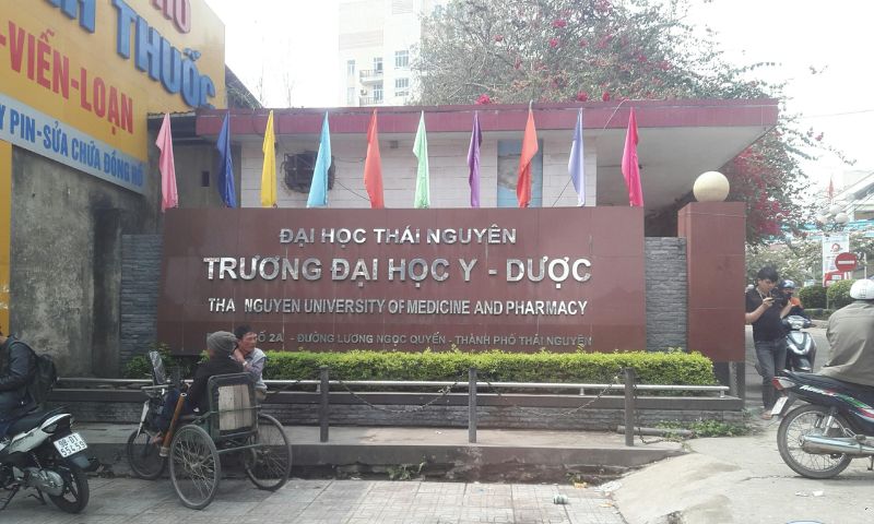 Hình ảnh thực tế của Đại học Y dược ( trực thuộc hệ thống ĐH Thái Nguyên)