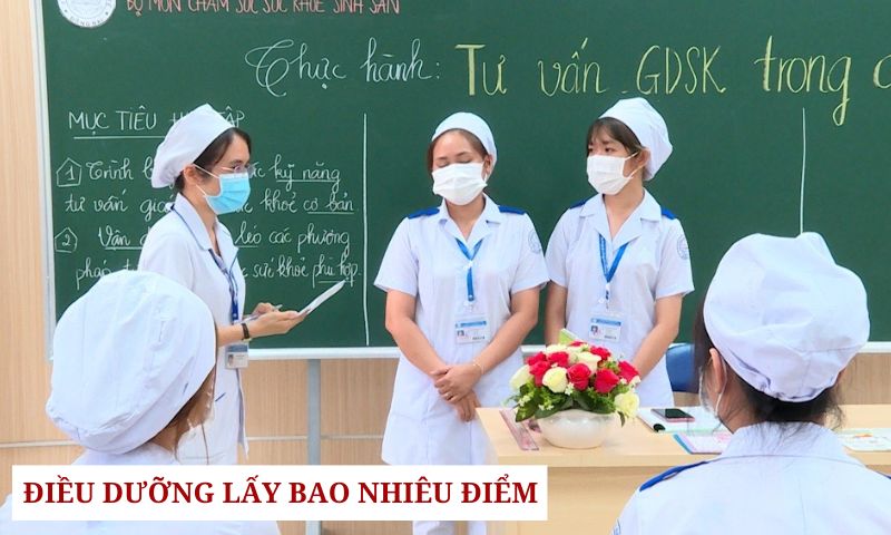 Điều dưỡng lấy bao nhiêu điểm phục thuộc vào phương thức tuyển sinh