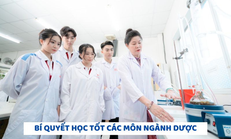 Bí kíp để học đạt điểm cao các môn học ngành Dược 