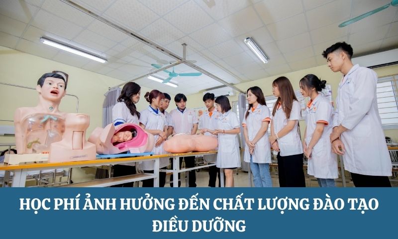Học phí Điều dưỡng hệ Cao đẳng 2025 chi tiết