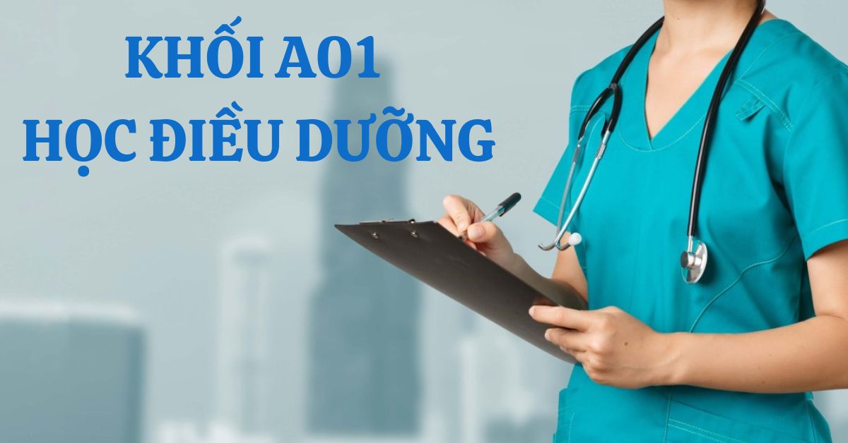 Thi khối A01 học Điều dưỡng được không? Học trường nào? 