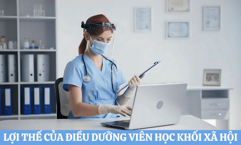 thắc mắc Học xã hội có thi được Điều dưỡng không