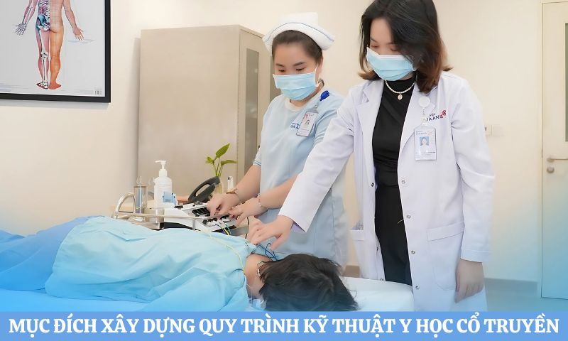 Mục đích Quy trình kỹ thuật Y học Cổ truyền