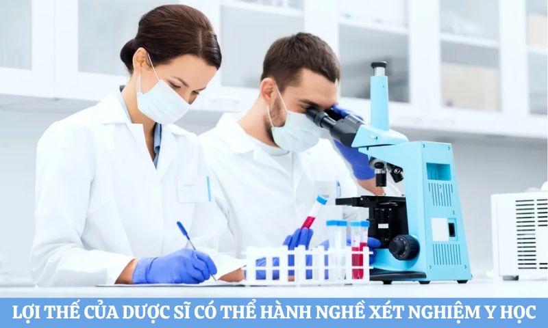 tìm hiểu Học dược sĩ có thể hành nghề xét nghiệm y học được không