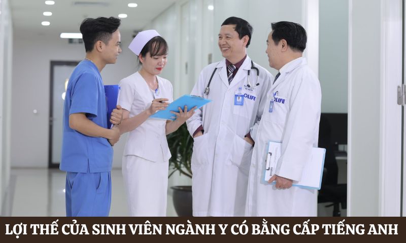 câu hỏi Học ngành y có cần bằng cấp tiếng Anh không
