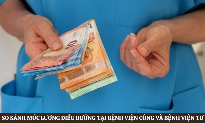 So sánh Mức lương điều dưỡng tại bệnh viện tư