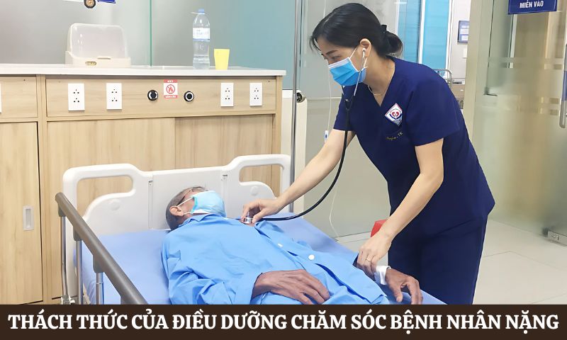 Thách thức của điều dưỡng chăm sóc bệnh nhân nặng
