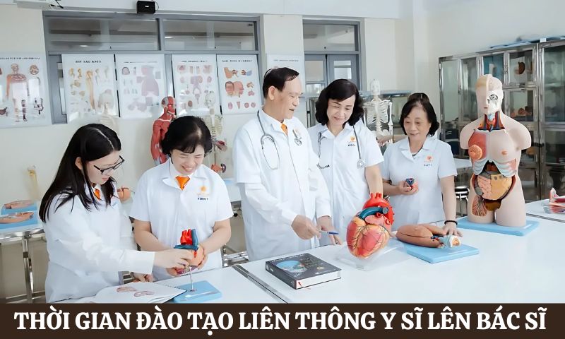Thời gian Đào tạo liên thông y sĩ lên bác sĩ