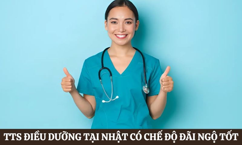 Thực tập sinh điều dưỡng tại Nhật nhận được chế độ đãi ngộ rất tốt