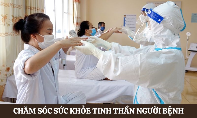 Vai trò của y tá trong điều trị COVI là hỗ trợ sức khỏe tinh thần